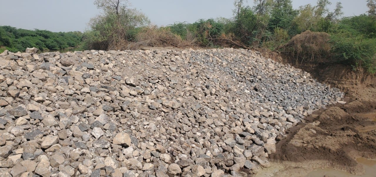 Bridge construction in mountainous terrain